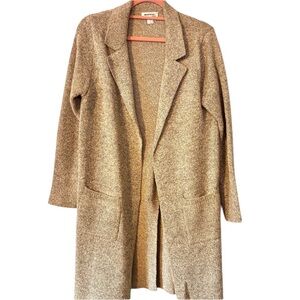 NWOT Monteau Textured Cozy Soft Beige Cardigan